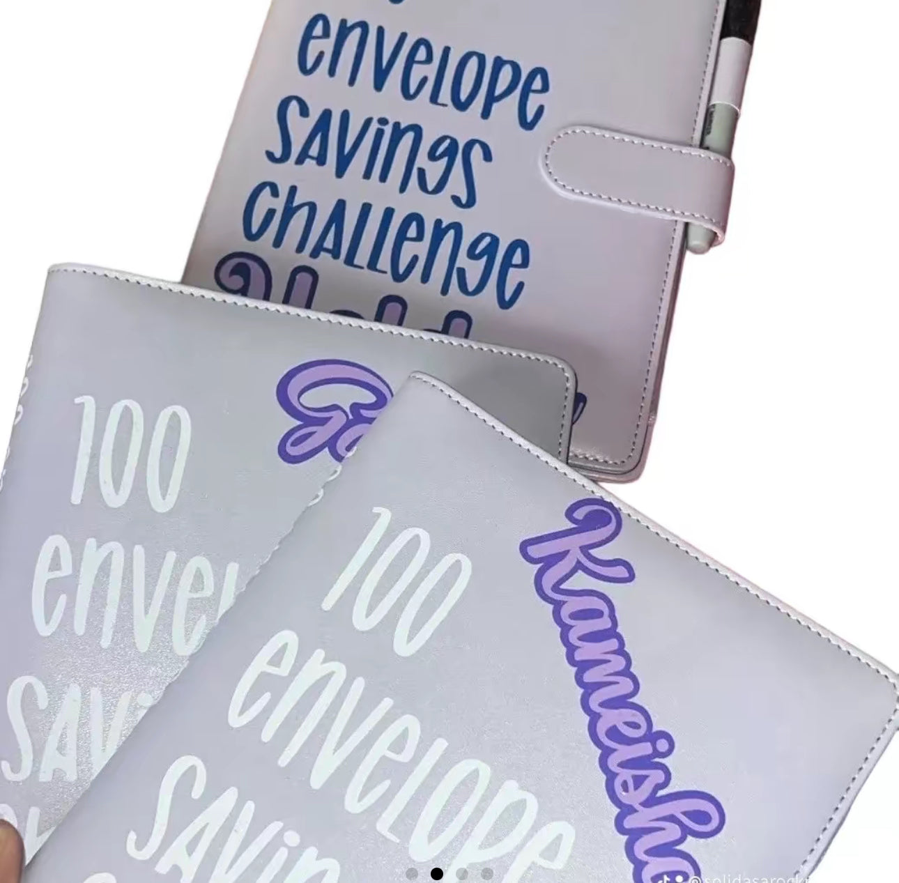 Savings Challenge binder- Personalized