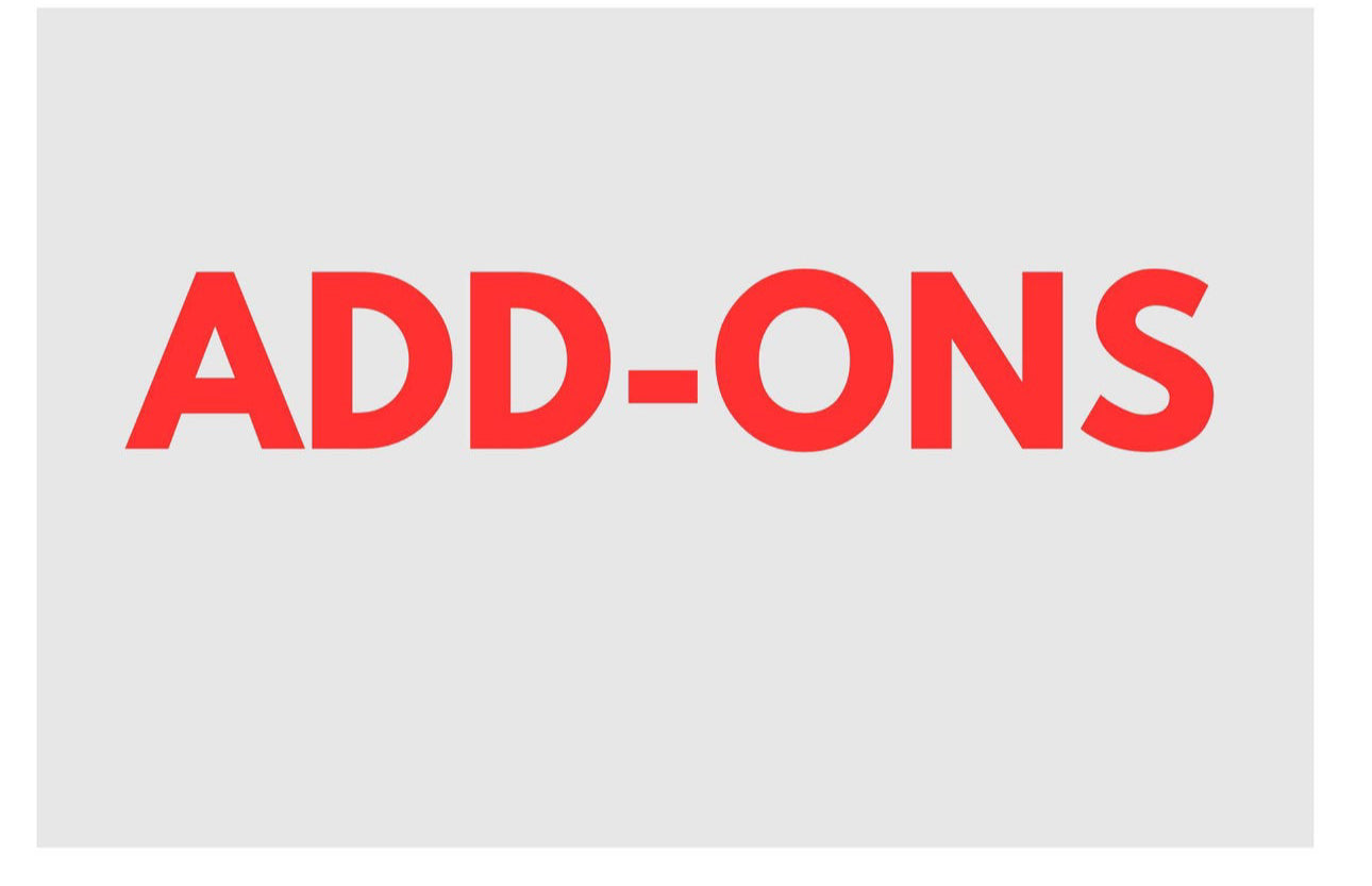 Add ons