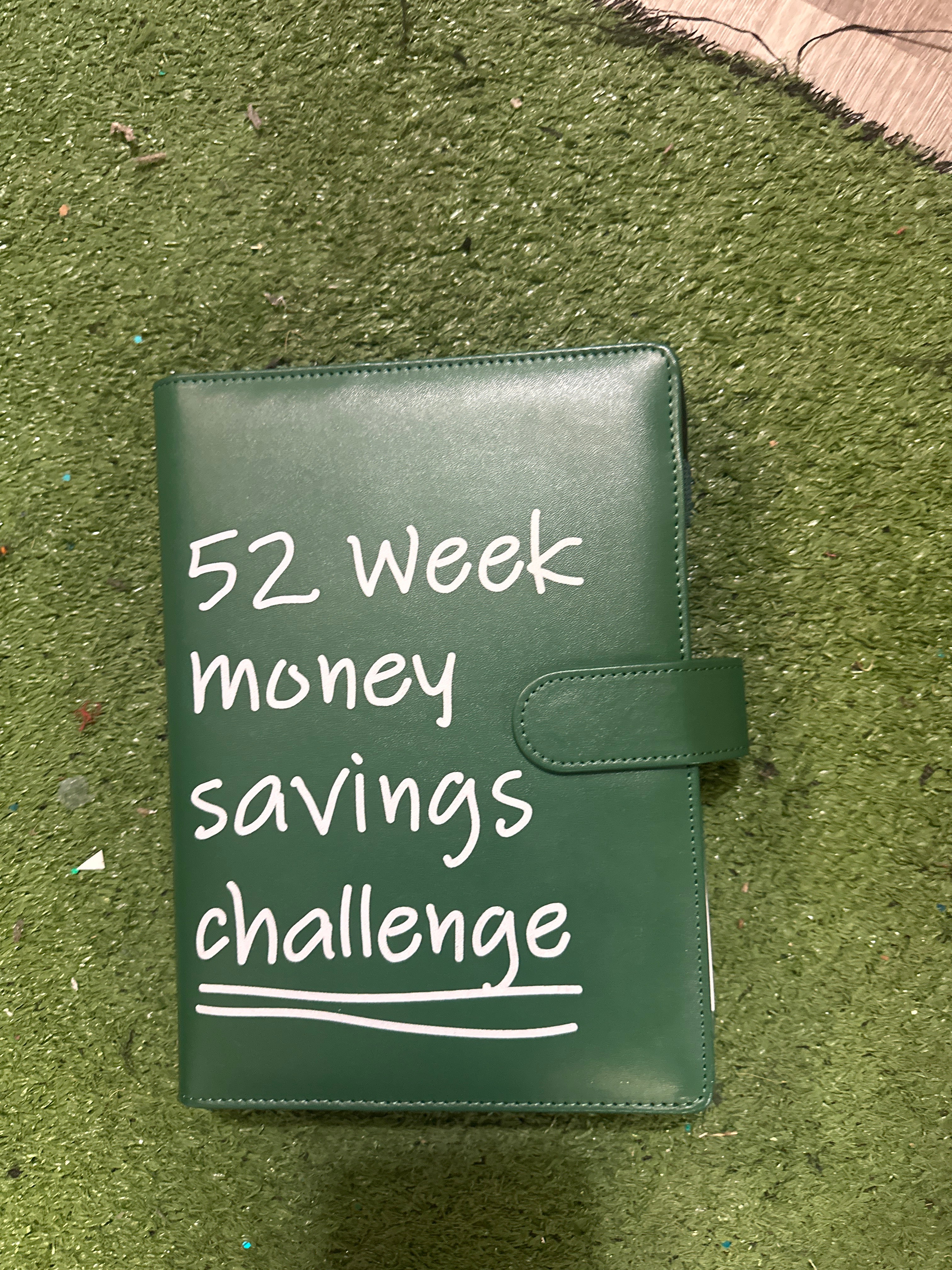 Savings Challenge binder- Personalized