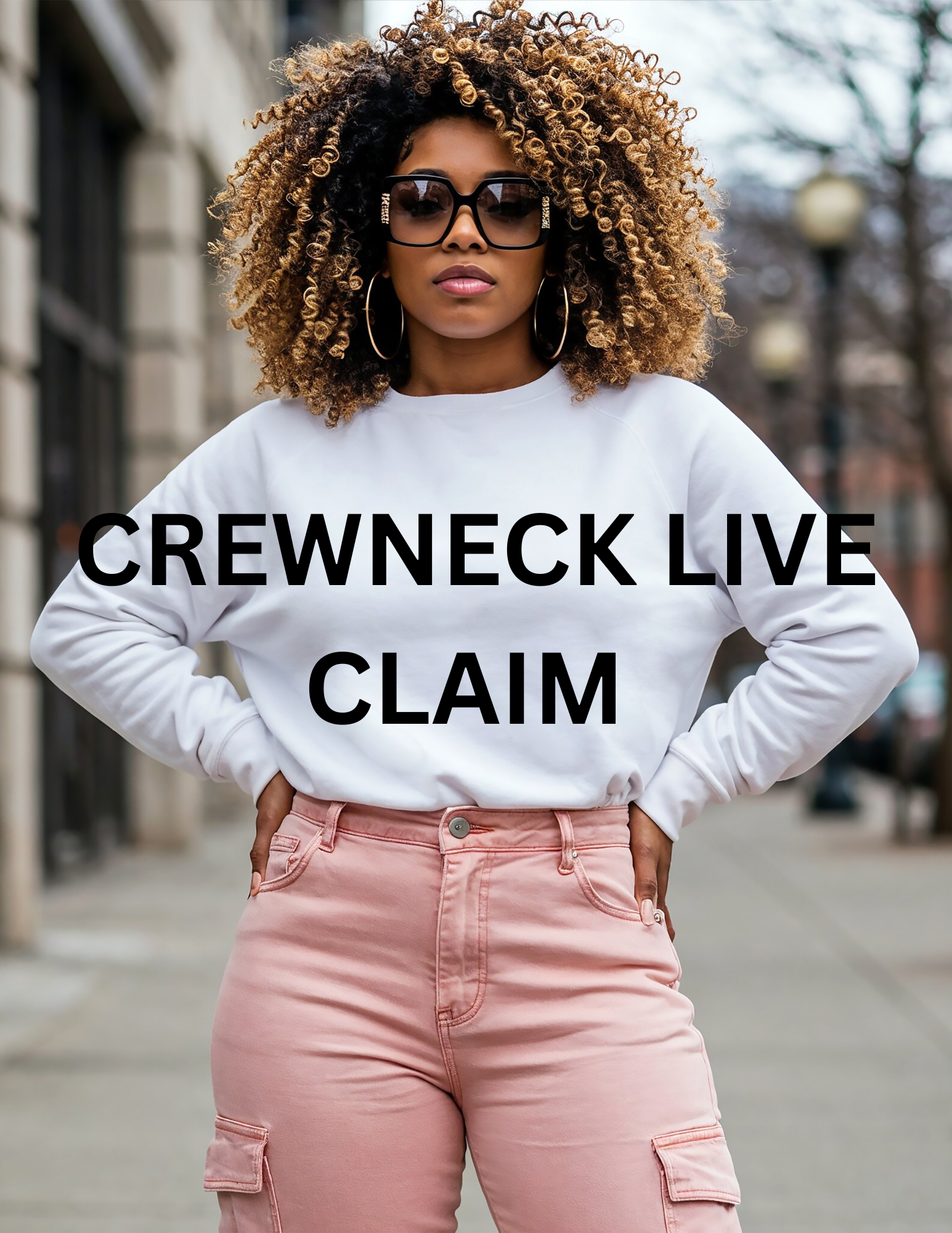 Crewneck sweaters -LIVE CLAIM