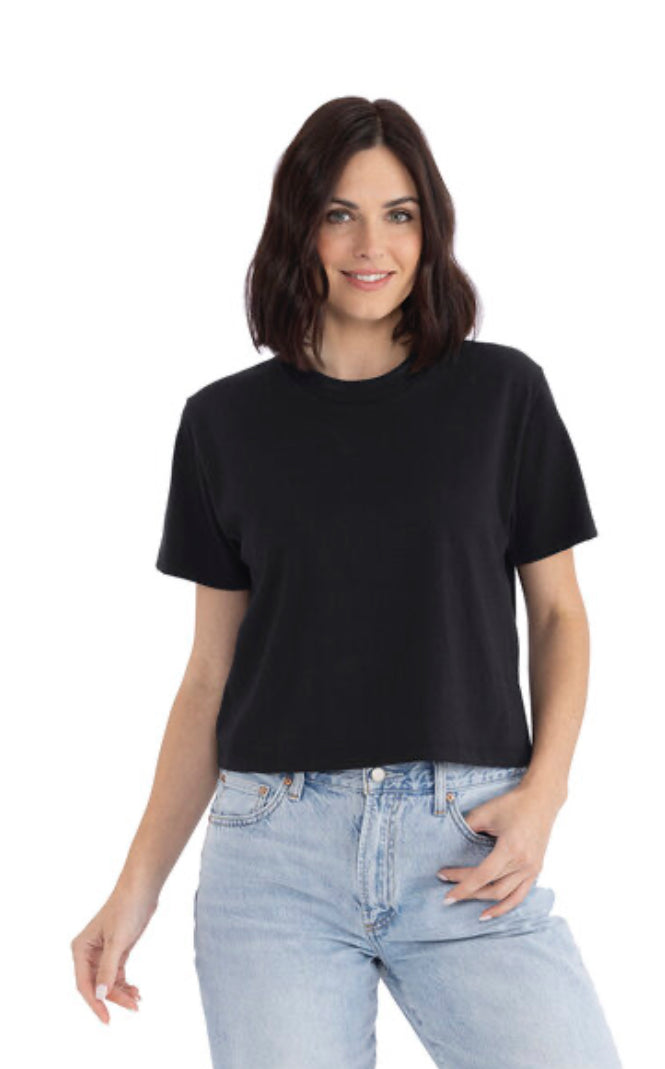 Comfort colors crop topped