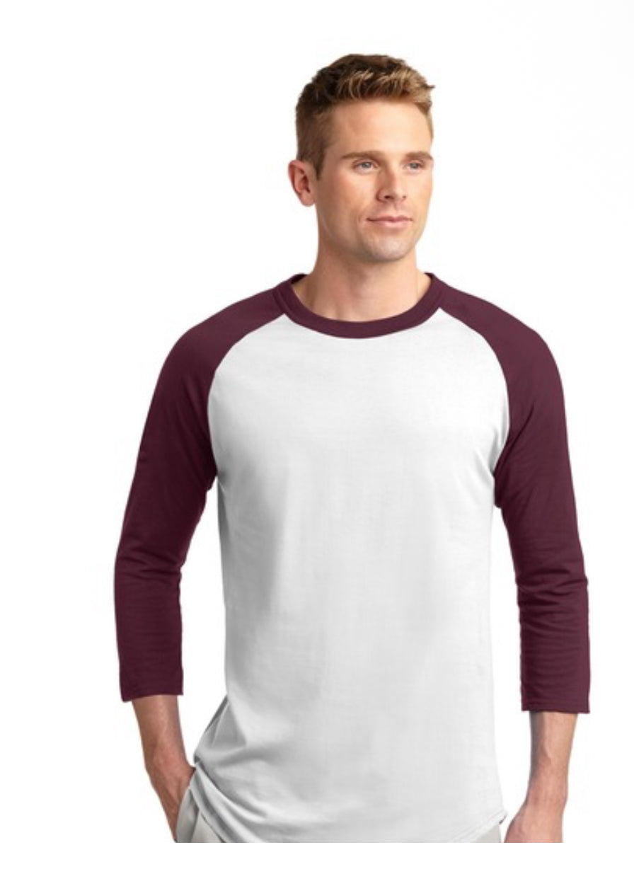 Baseball sleeve/Raglan sleeve T shirts