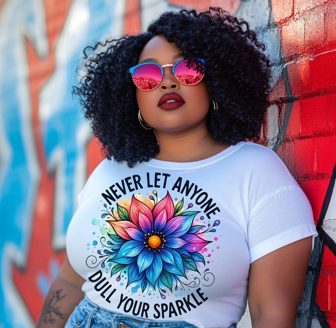 Never let anyone T shirt