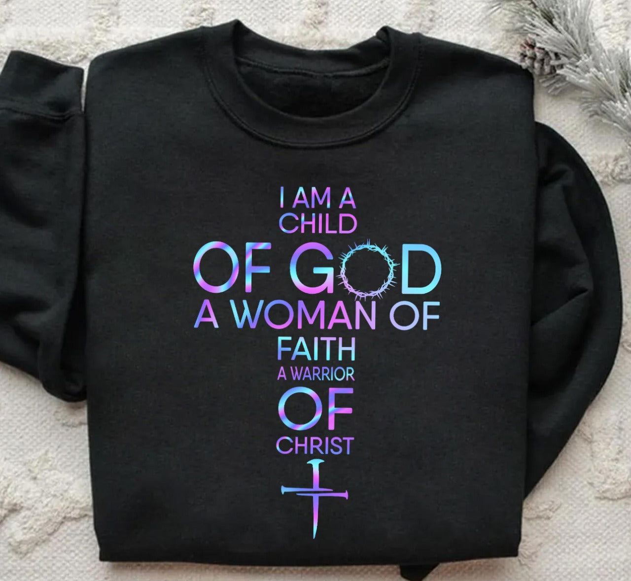 I Am a Child of God - Christian Faith Warrior T-Shirt