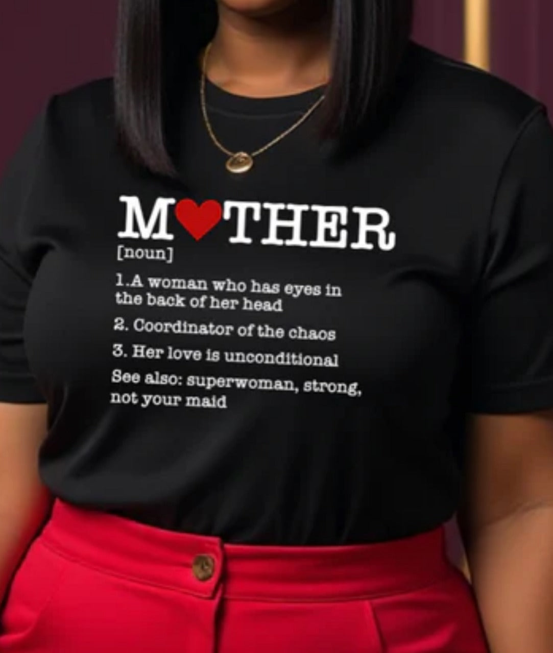 Mother Definition – Funny and Inspirational Mom T-Shirt