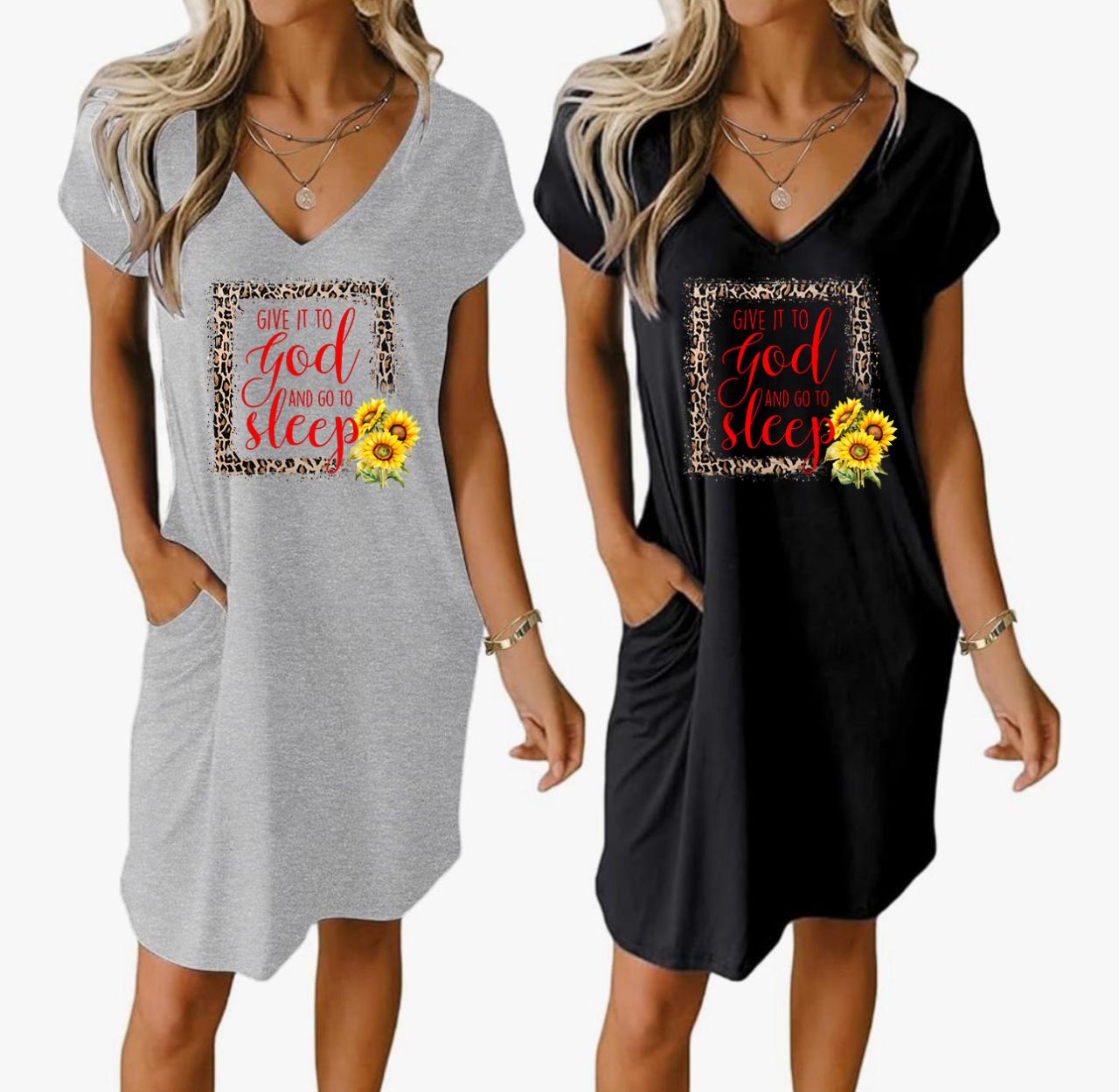 GIVE IT TO GOD AND GO TO SLEEP NIGHTWEAR