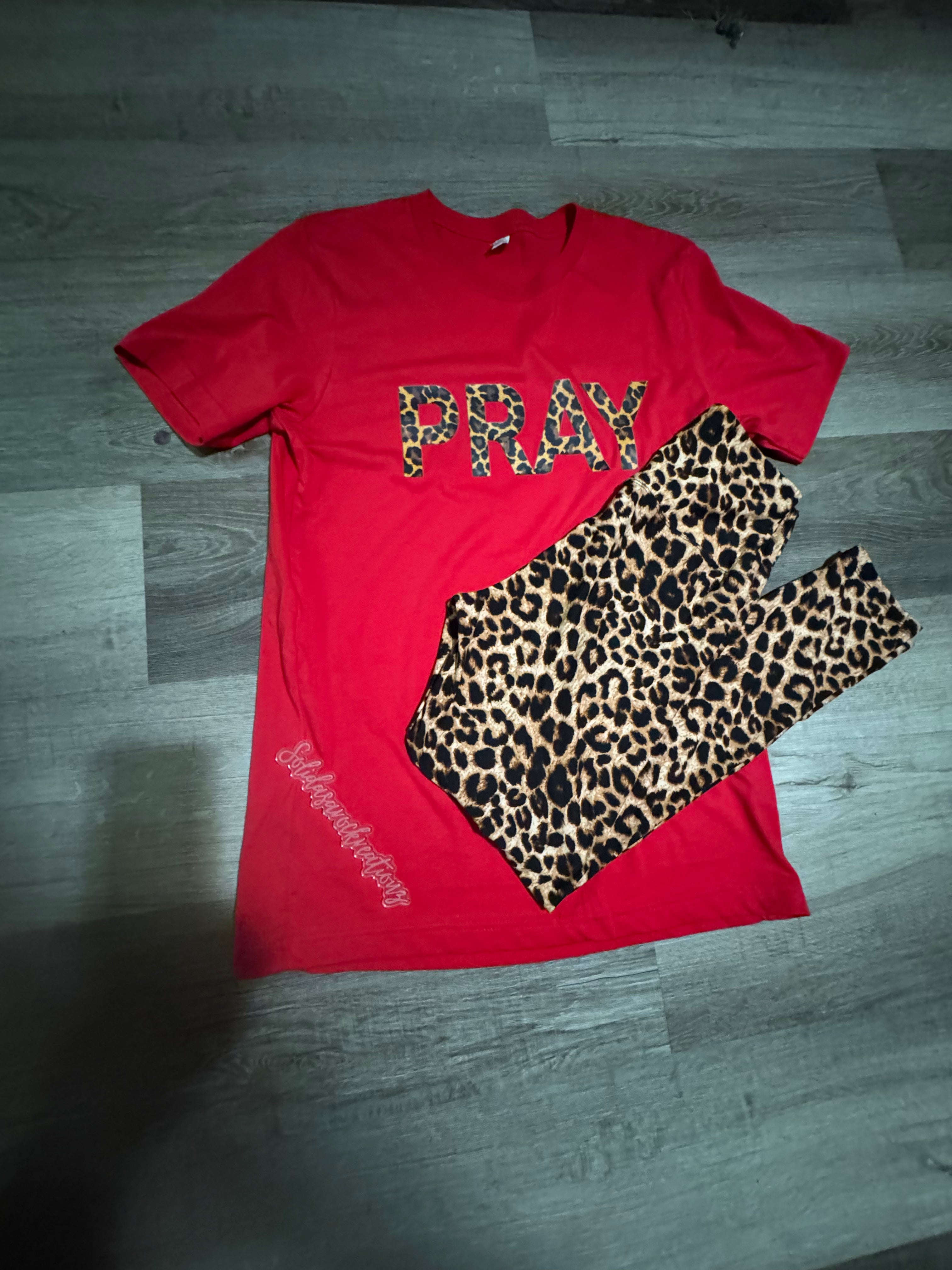 SOLID AS A ROCK LEGGINGS COMBO SET/Tshirt