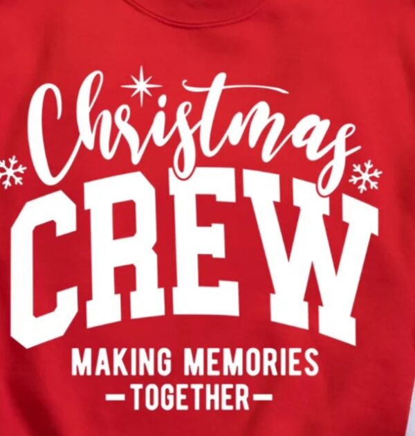 "Christmas Crew" T-shirt - Image 2